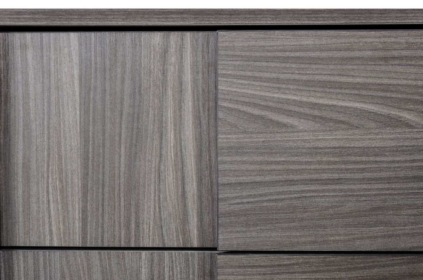 Nova Domus Asus - Italian Modern Elm Grey Dresser