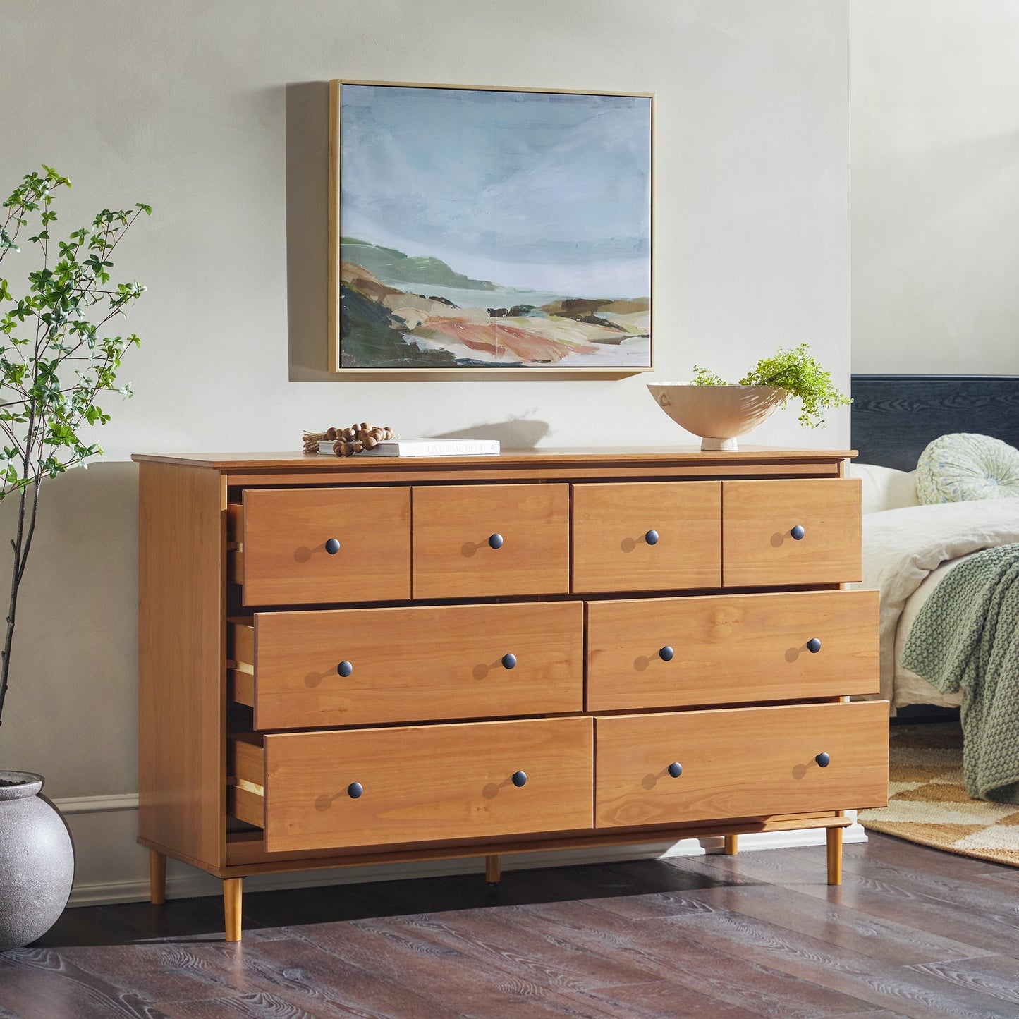 Spencer Solid Wood Transitional Dresser