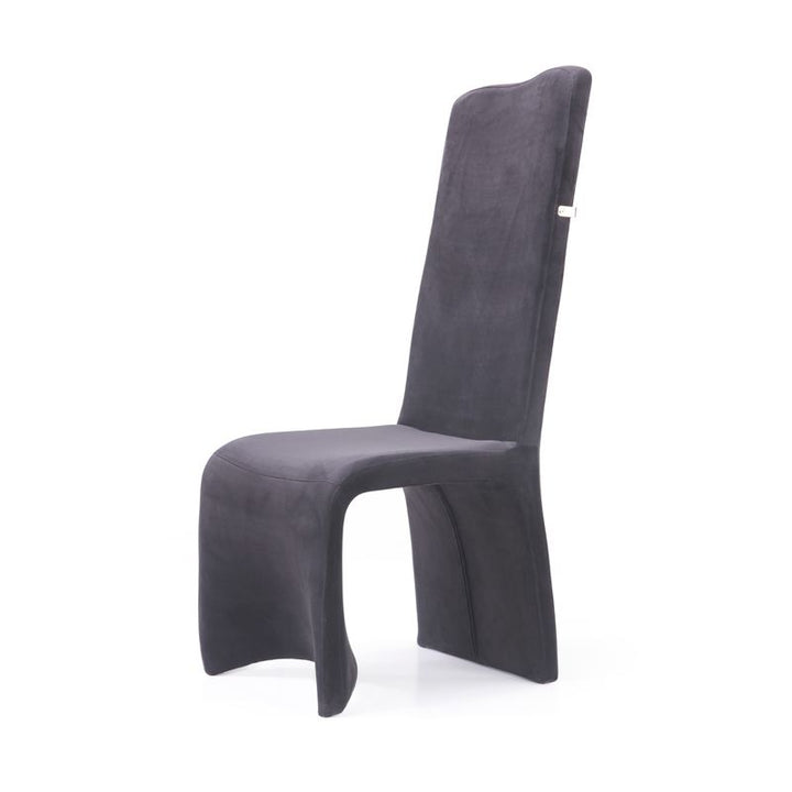 Modrest Sapphire Modern Black & Gold Dining Chair (Set of 2)