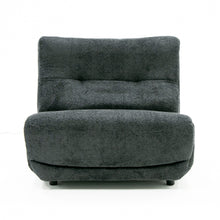 Load image into Gallery viewer, Divani Casa Basil - Modern Dark Grey Fabric Large Electric Recliner Chair
