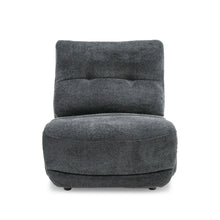Load image into Gallery viewer, Divani Casa Basil - Modern Dark Grey Fabric Small Electric Recliner Chair
