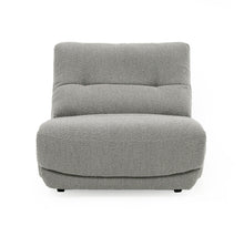 Load image into Gallery viewer, Divani Casa Basil - Modern Grey Fabric Large Electric Recliner Chair
