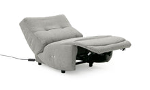 Load image into Gallery viewer, Divani Casa Basil - Modern Grey Fabric Small Electric Recliner Chair
