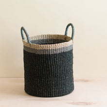 Load image into Gallery viewer, Black Floor Basket with Handle
