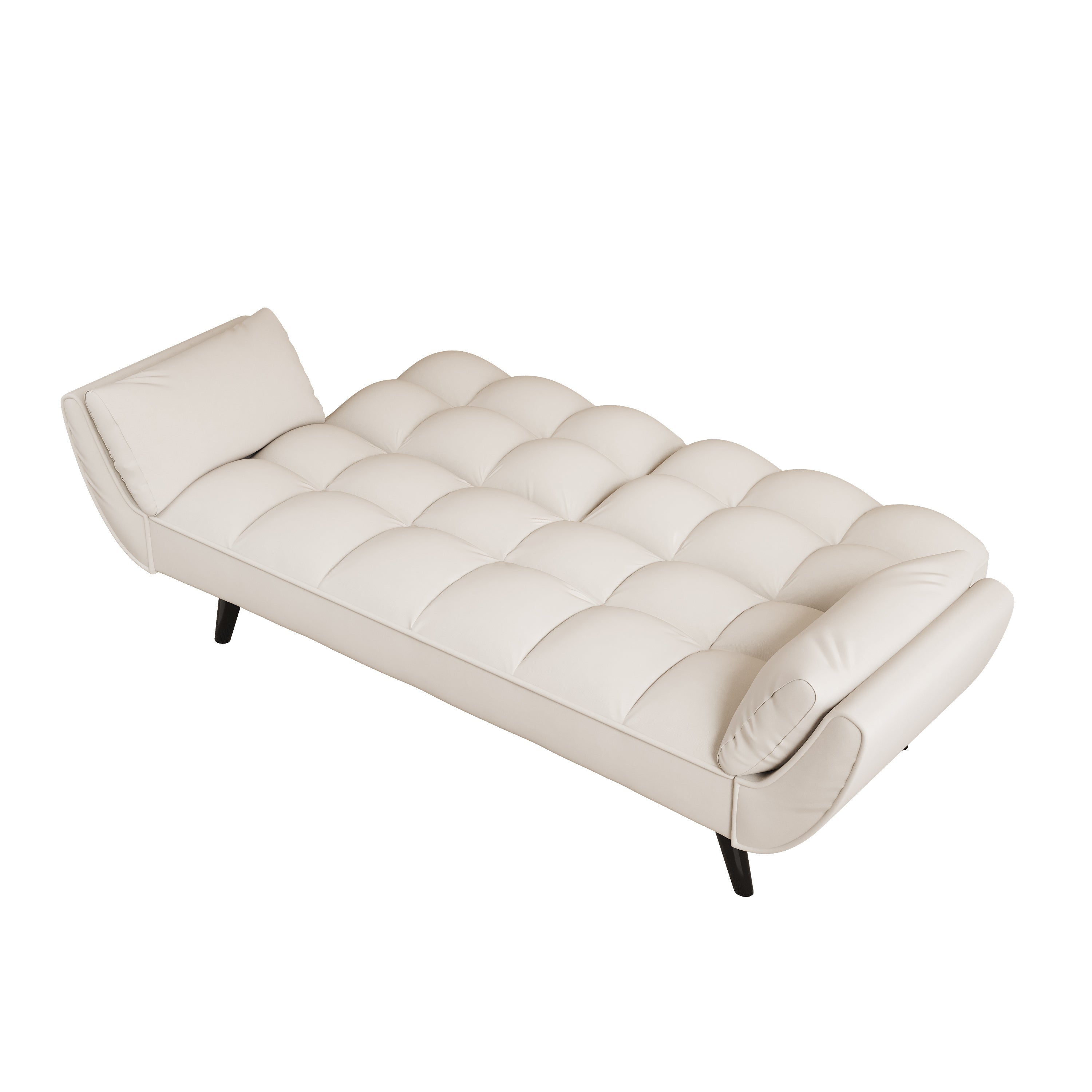 Walker Edison | Velvet Loveseat Convertible Sofa Bed