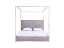 Load image into Gallery viewer, Modrest Arlene Modern Grey Elm &amp; Stainless Steel Bedroom Set
