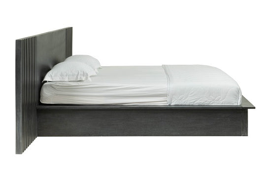 Modrest Manchester- Contemporary Platform Dark Grey EK Bed