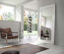 Load image into Gallery viewer, Modrest Beth - Modern White Floor Mirror
