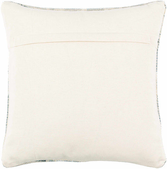 Bigaa Medallion Square Throw Pillow, Teal