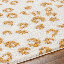 Load image into Gallery viewer, Altin Leopard Print White Area Rug
