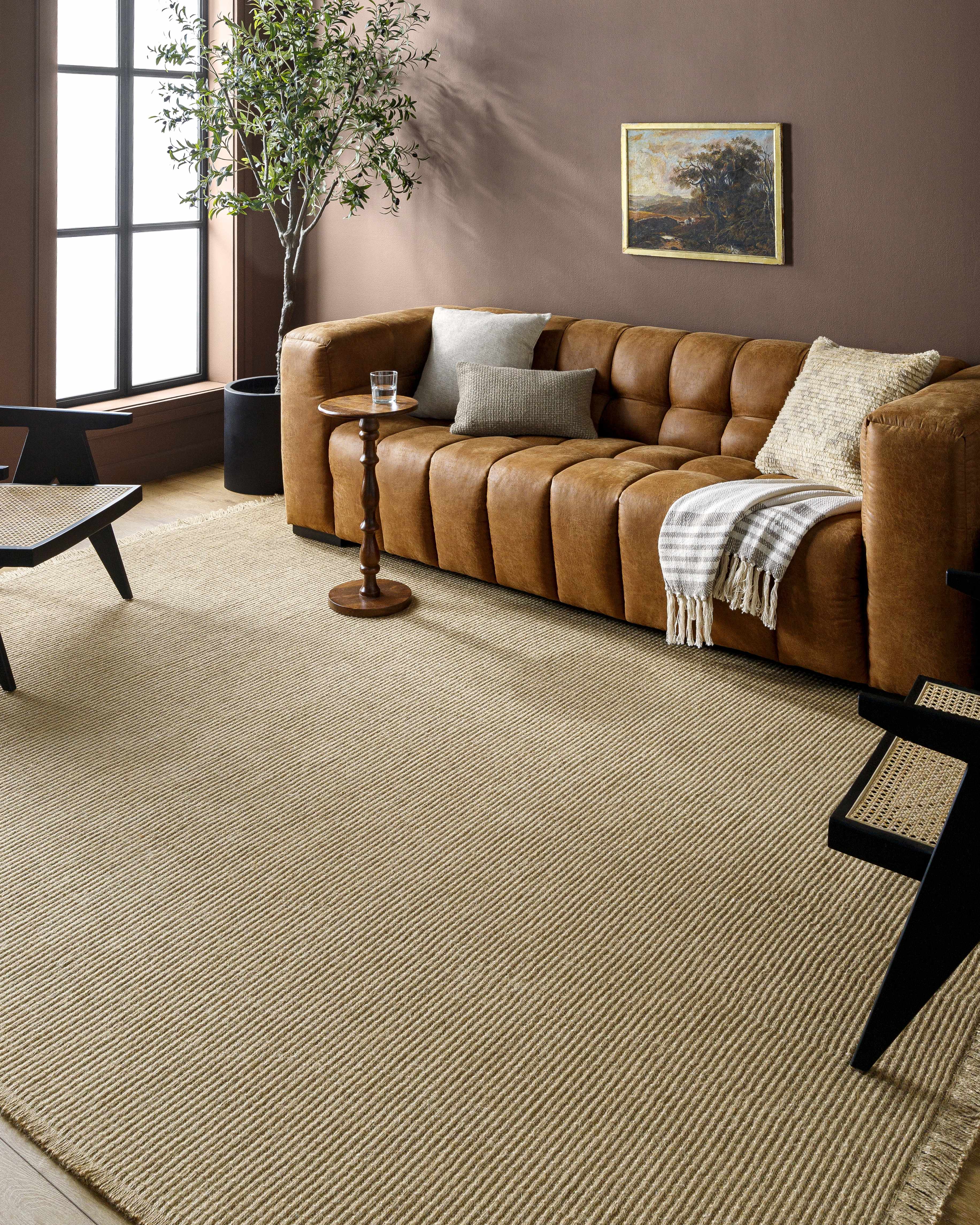 Kimi Jute Rug, Light Beige (Surya x Becki Owens)