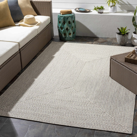 Braided Faux Jute Rug, Beige