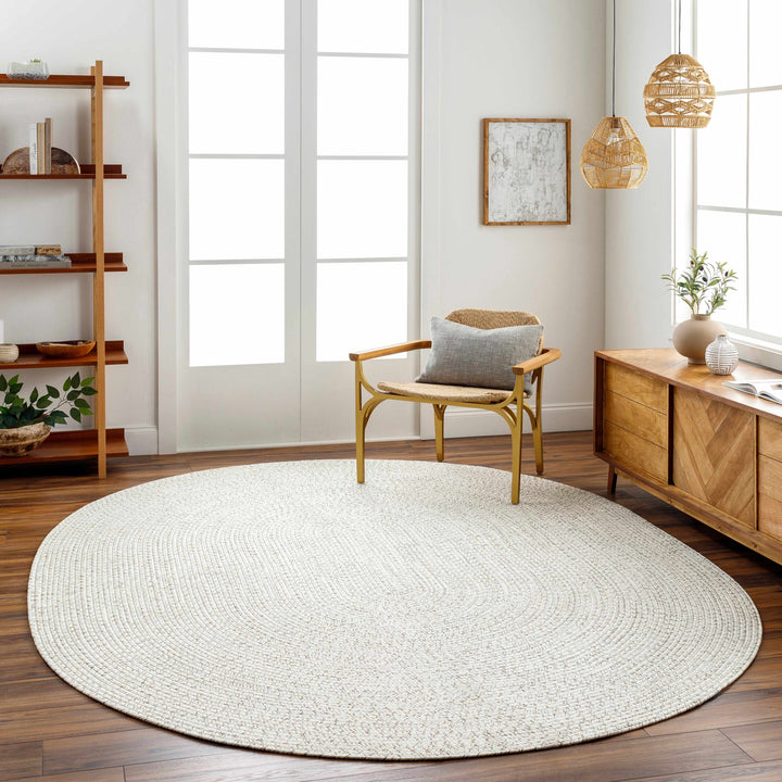 Braided Faux Jute Rug, Beige