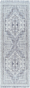 Alya Charcoal Textured Area Rug
