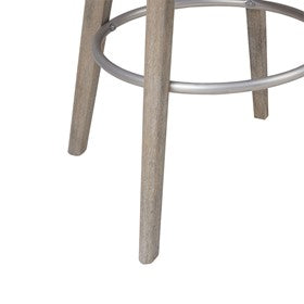 Parker End Table - Off-White/Pecan
