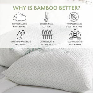 Bamboo Viscose Bed Pillow