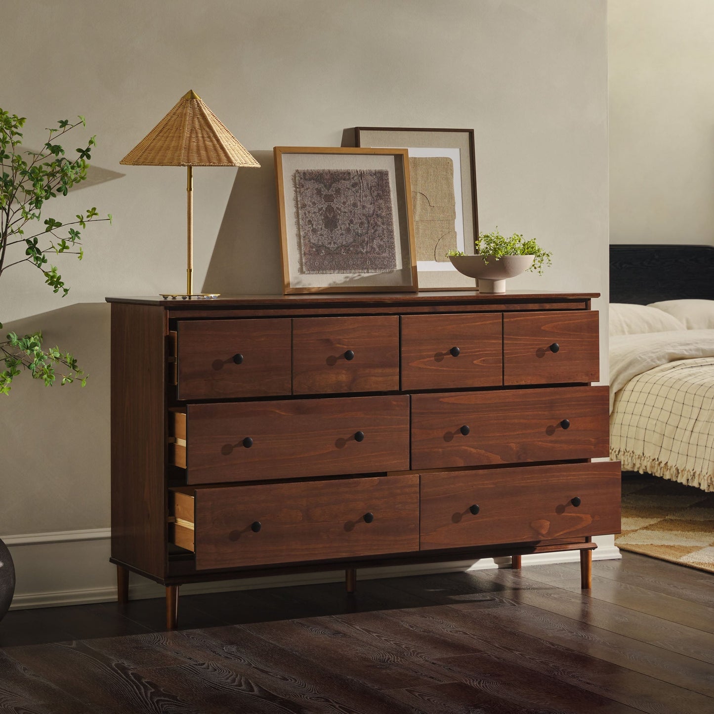 Spencer Solid Wood Transitional Dresser