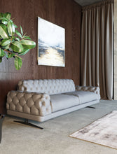 Load image into Gallery viewer, Divani Casa Sheila - Modern Black Velvet Sectional Sofa
