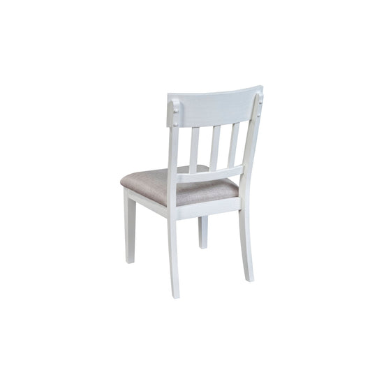 Donham Set of 2 Side Chairs, White