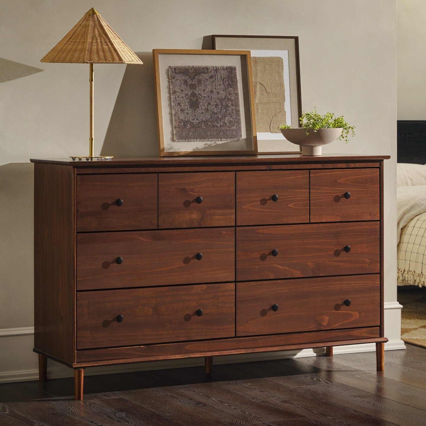 Spencer Solid Wood Transitional Dresser