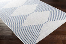 Load image into Gallery viewer, Stephan Blue &amp; Cream Area Rug
