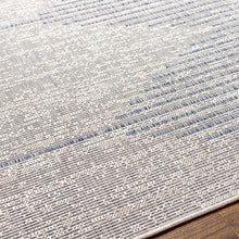 Load image into Gallery viewer, Stephan Gray &amp; Blue Area Rug

