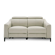 Load image into Gallery viewer, Divani Casa Eden - Modern Grey Leather Loveseat with 2 Recliners
