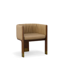 Load image into Gallery viewer, Modrest Elati - Tan Vegan Leather Dining Chair
