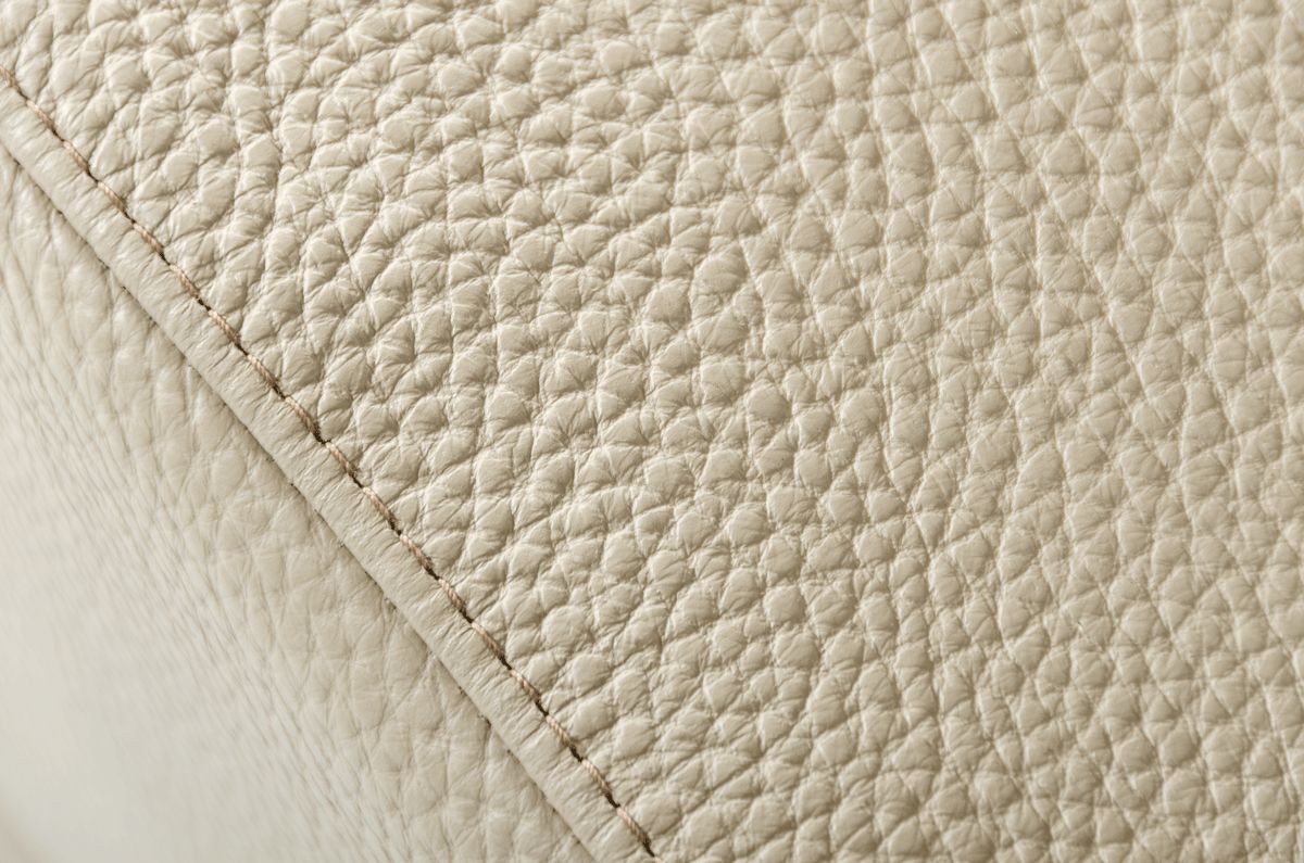 Estro Salotti Evergreen Italian Modern Taupe Leather Sofa Set