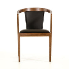 Load image into Gallery viewer, Modrest Gregor Mid-Century Black &amp; Walnut Dining Chair
