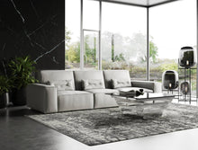 Load image into Gallery viewer, Coronelli Collezioni Hollywood - Italian Grey Maya Cloud Leather Sectional Sofa
