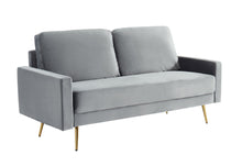 Load image into Gallery viewer, Divani Casa Huffine - Modern Grey Fabric Sofa
