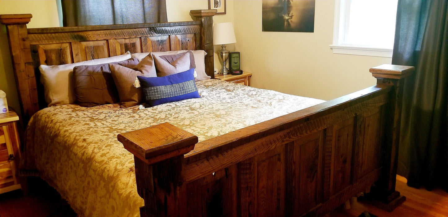 "The Montana" Farmhouse Panel Bed