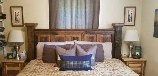 "The Montana" Farmhouse Panel Bed