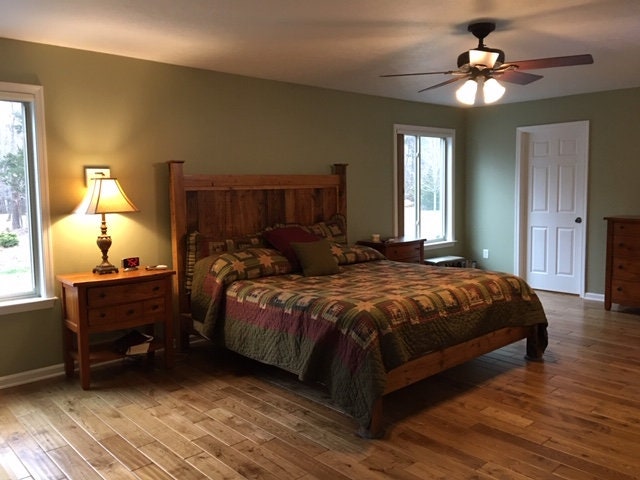 Reclaimed Chestnut Platform Bed