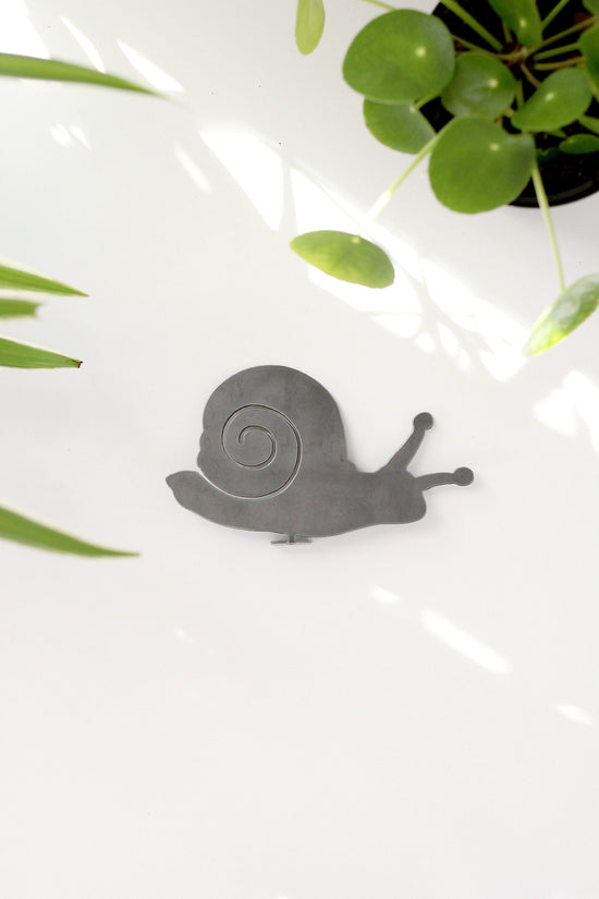 Metal Snail Statue