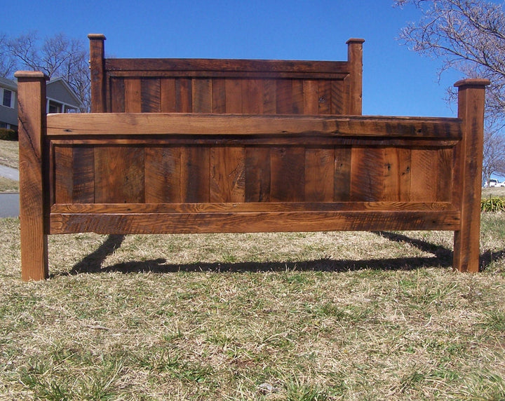 "Shenandoah Sunset" Reclaimed Oak Panel Bed