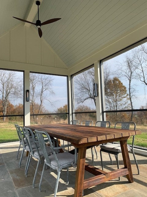 Modern Farmhouse Patio Dining Table