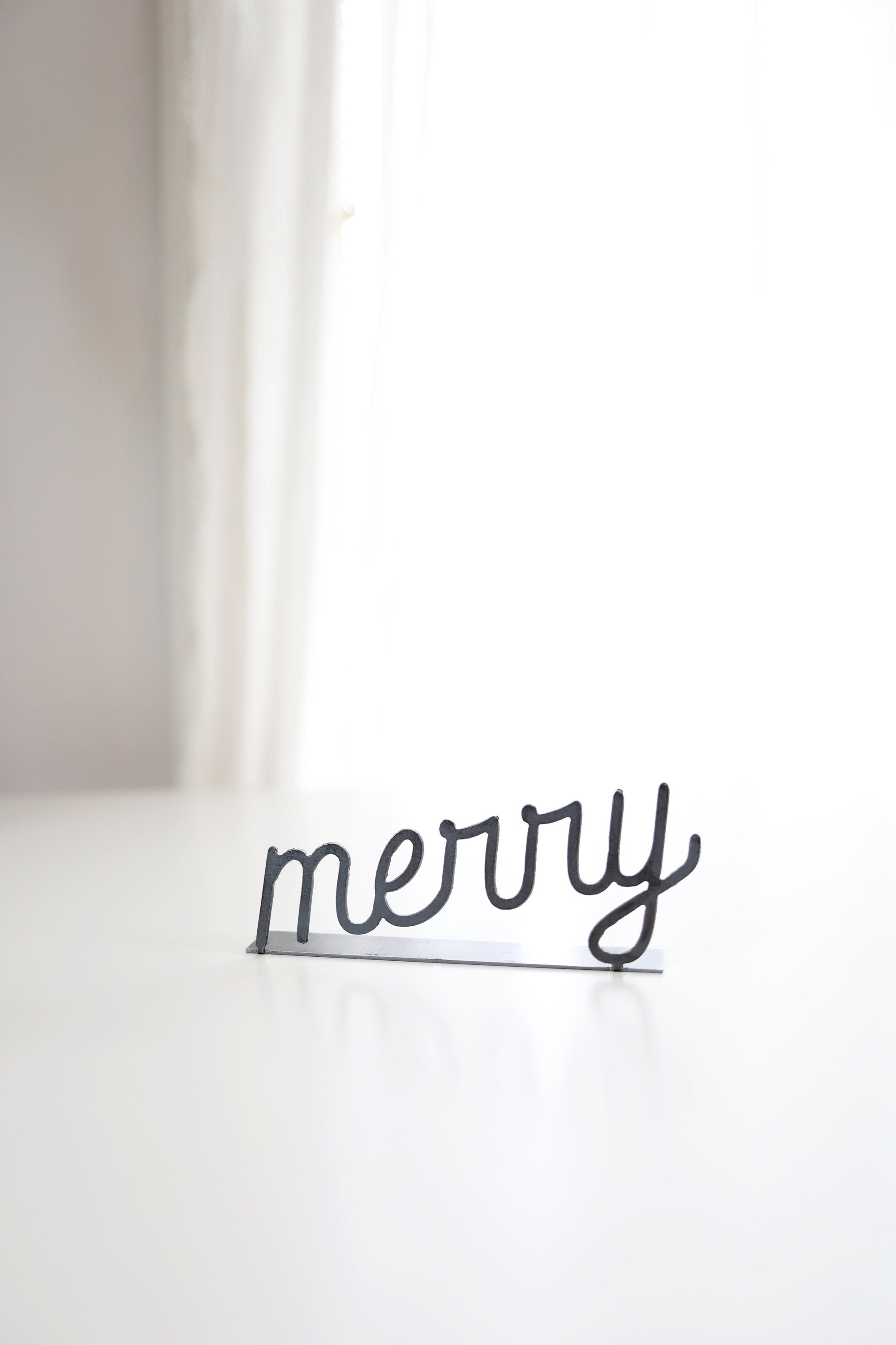 Merry Word Sign