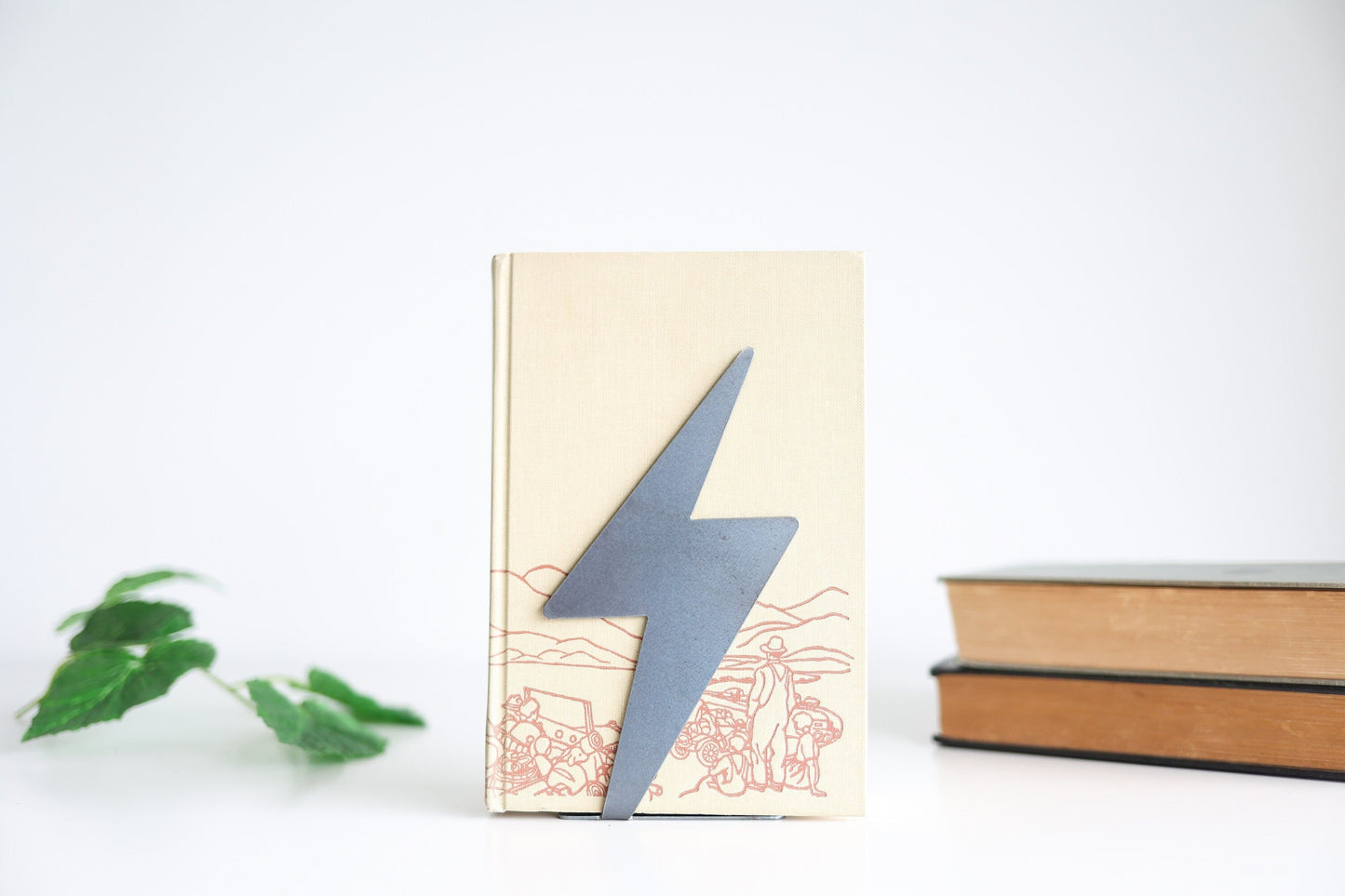 Lightening Bolt Bookend