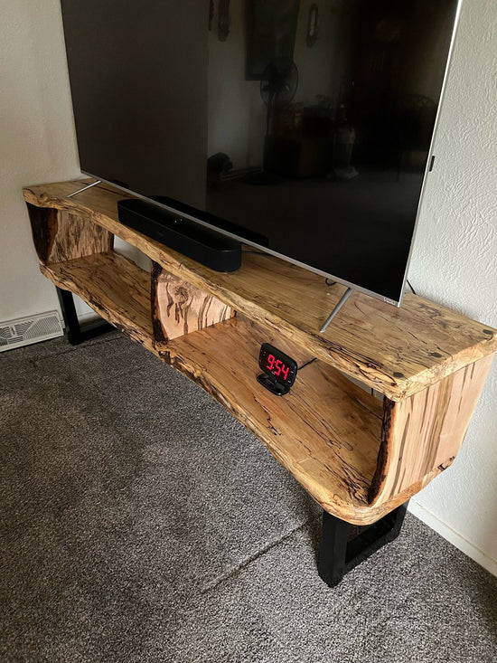 Live Edge Media Console