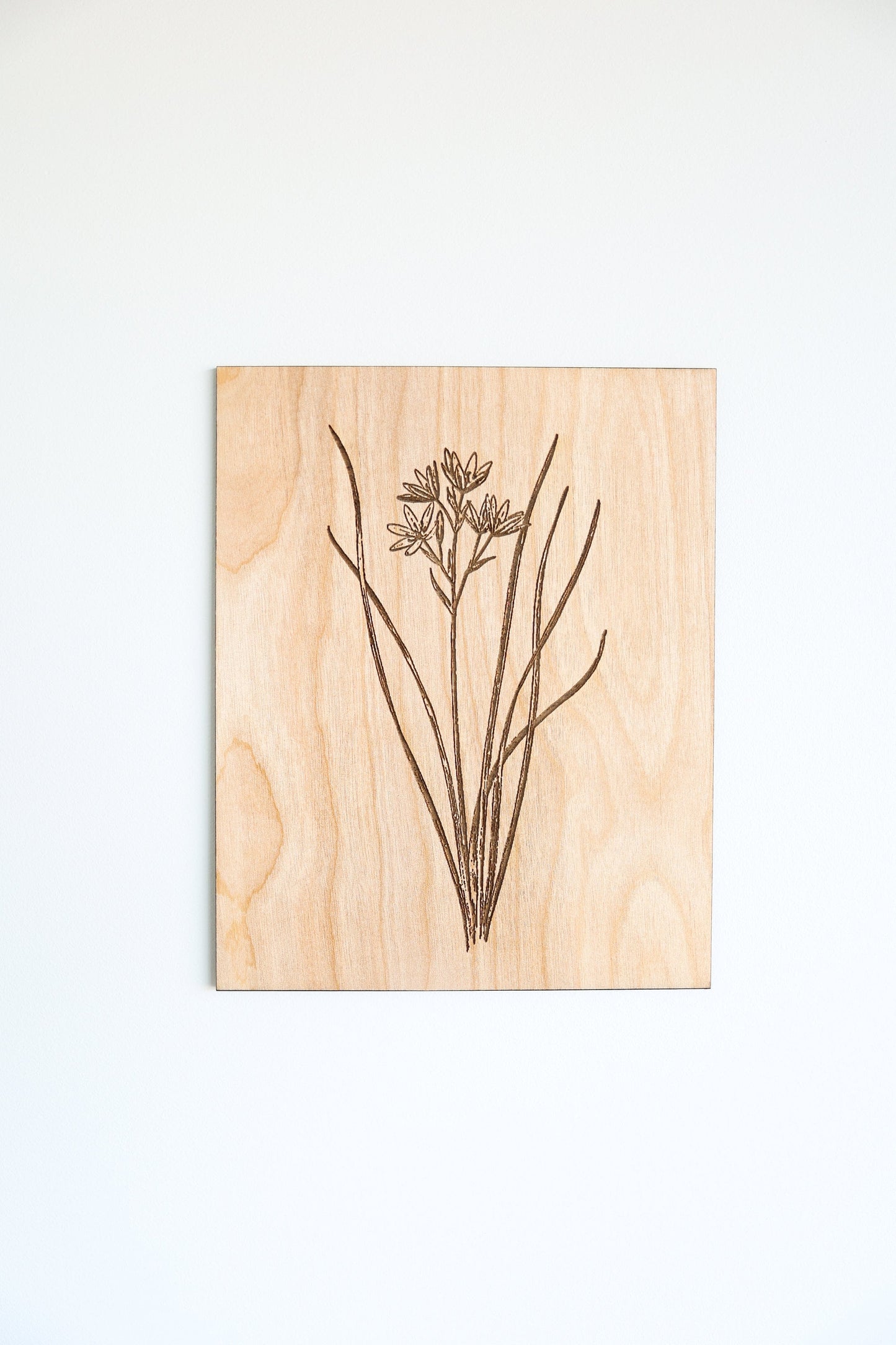 Wooden Summer Flower Panel Wall Art