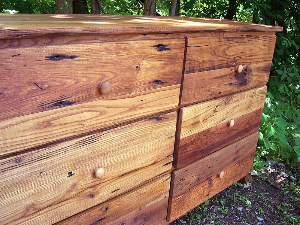 Reclaimed Wormy Chestnut Dresser