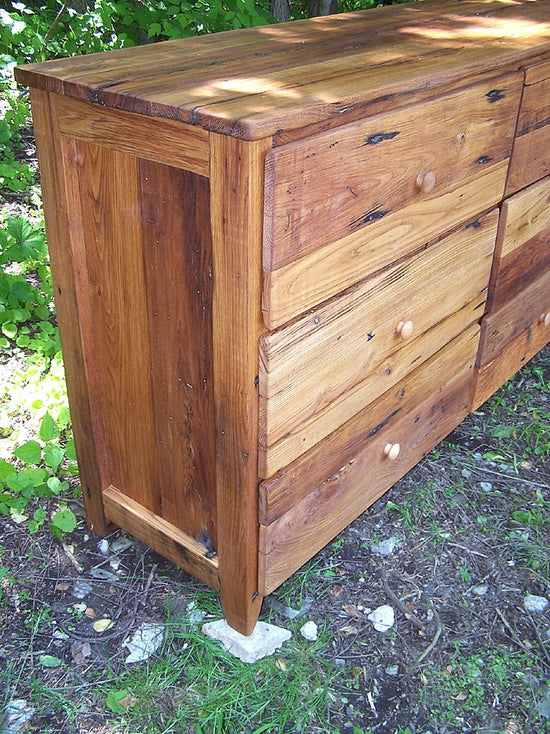 Reclaimed Wormy Chestnut Dresser