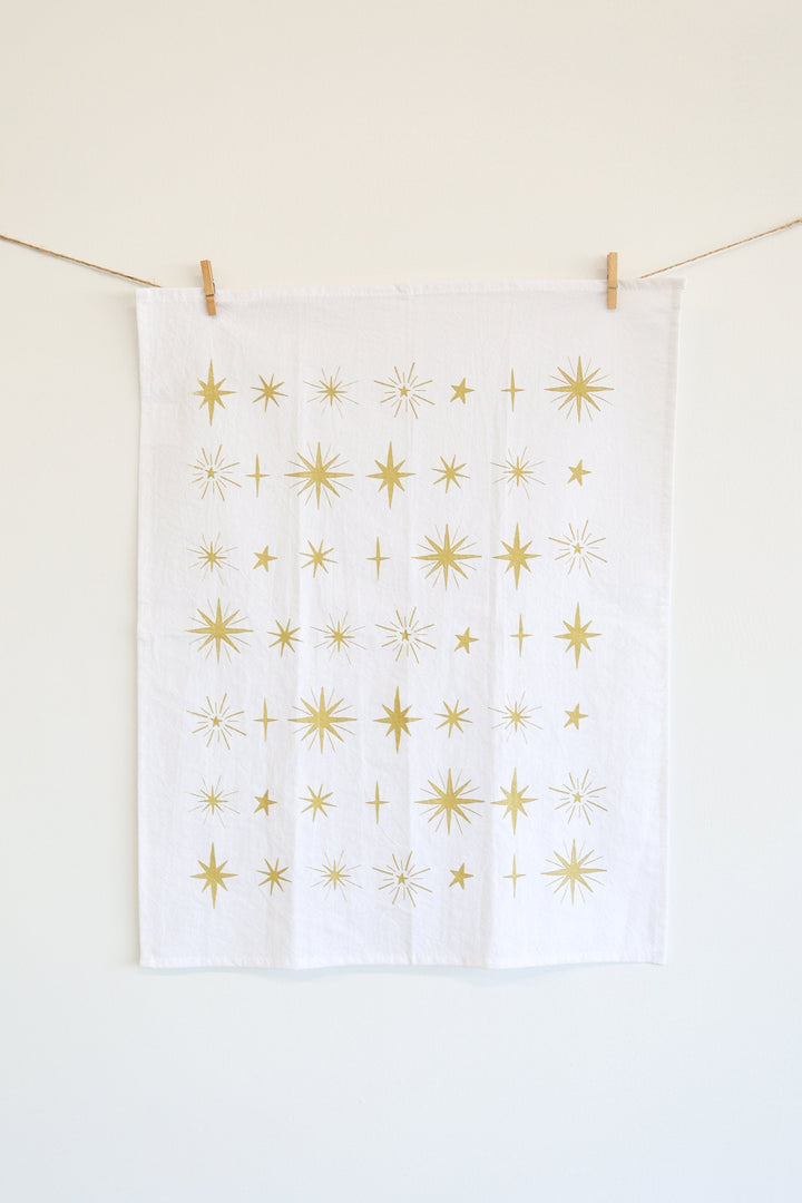 Starlight Pattern Tea Towel