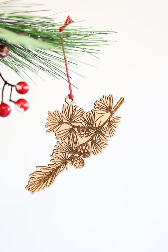 Pine Branch Ornament