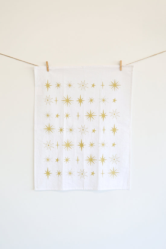 Starlight Pattern Tea Towel