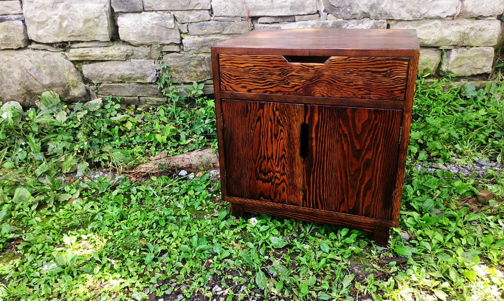 Danish Solid Wood Nightstand