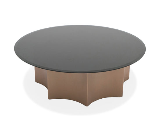 Modrest - Ingram Modern Low Round Coffee Table