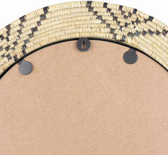 Ipilan Moonj Grass Starburst Round Mirror